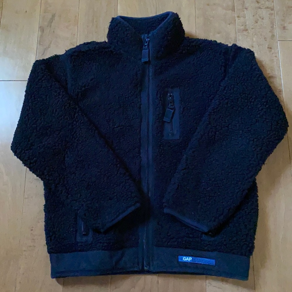 GAP KIDS BOYS TEDDY SWEATER Sz 10/L